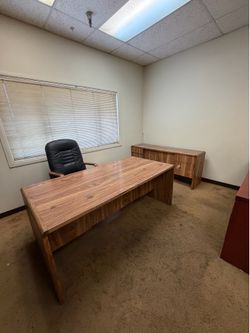 Free Office Desks(2), matching Book Shelf’s