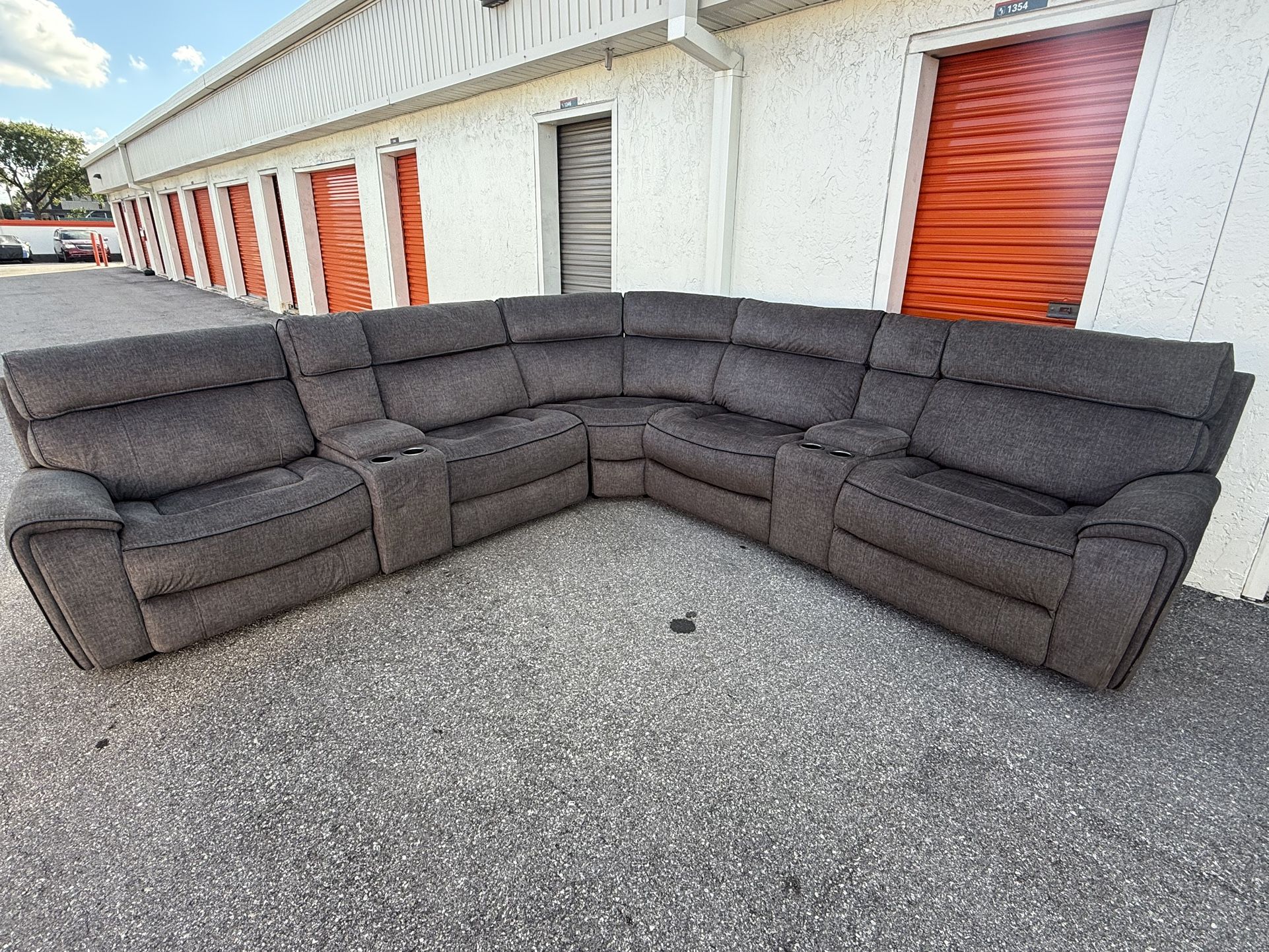 🎯PERFECT RECLINER SECTIONAL - 🚛DELIVERY AVAILABLE