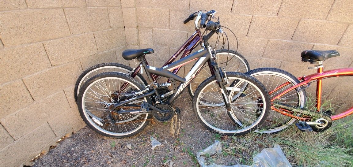 Schwinn bike w/ seat and Next bike $20 obo