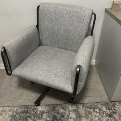Crate and barrel caster chair