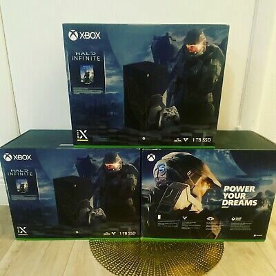 Microsoft Xbox Series X 1TB Console Halo Infinite Limited Edition Bundle