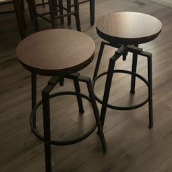 Adjustable Bar Stools