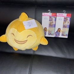 Disney wish pillow and two packs of girls underwear size 4 brand new