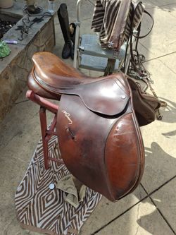 Person English Saddle