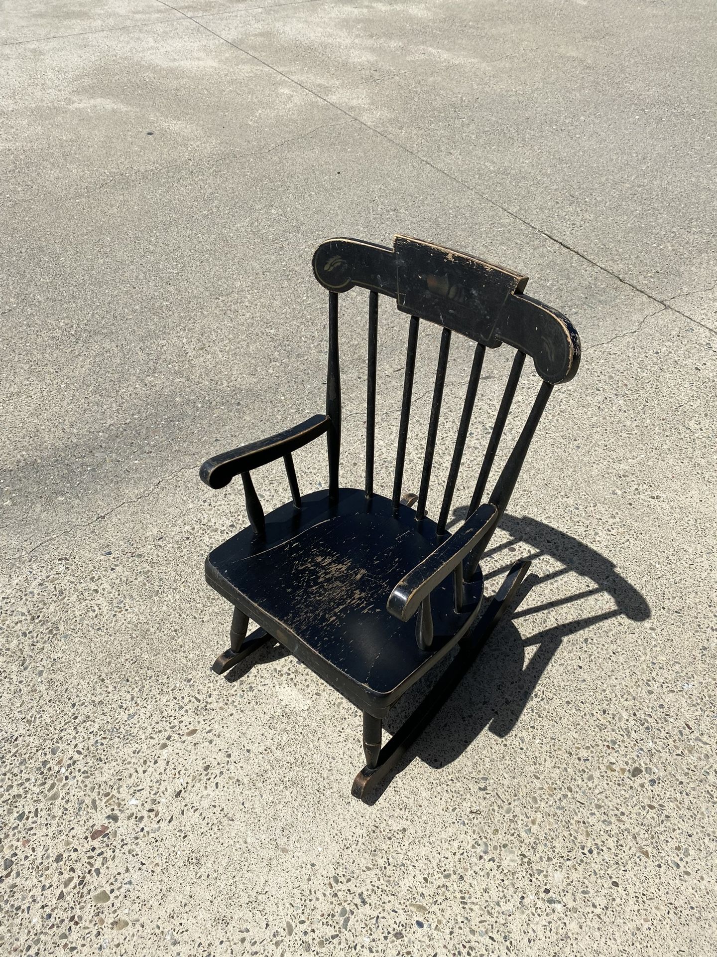 Antique Child/Doll Rocking Chair by Williamsburg