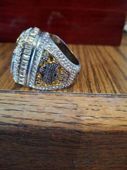 Dallas Cowboys Championship Ring Set With Display Case 