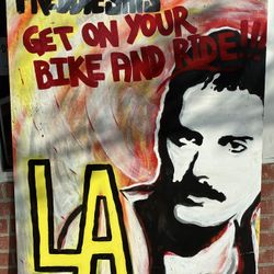 Freddie Mercury Art Painting 