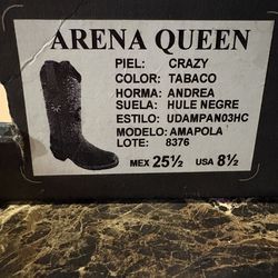 tombstone boots , size 8 1/2