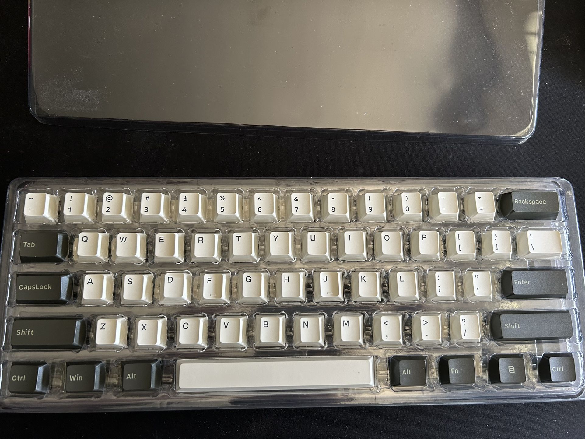 PBT Doubleshot Olive Green Keycaps Cherry Profile