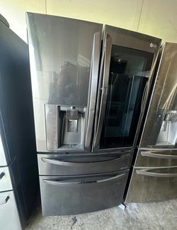 LG Stainless Steel FrenchDoor Fridge Smart