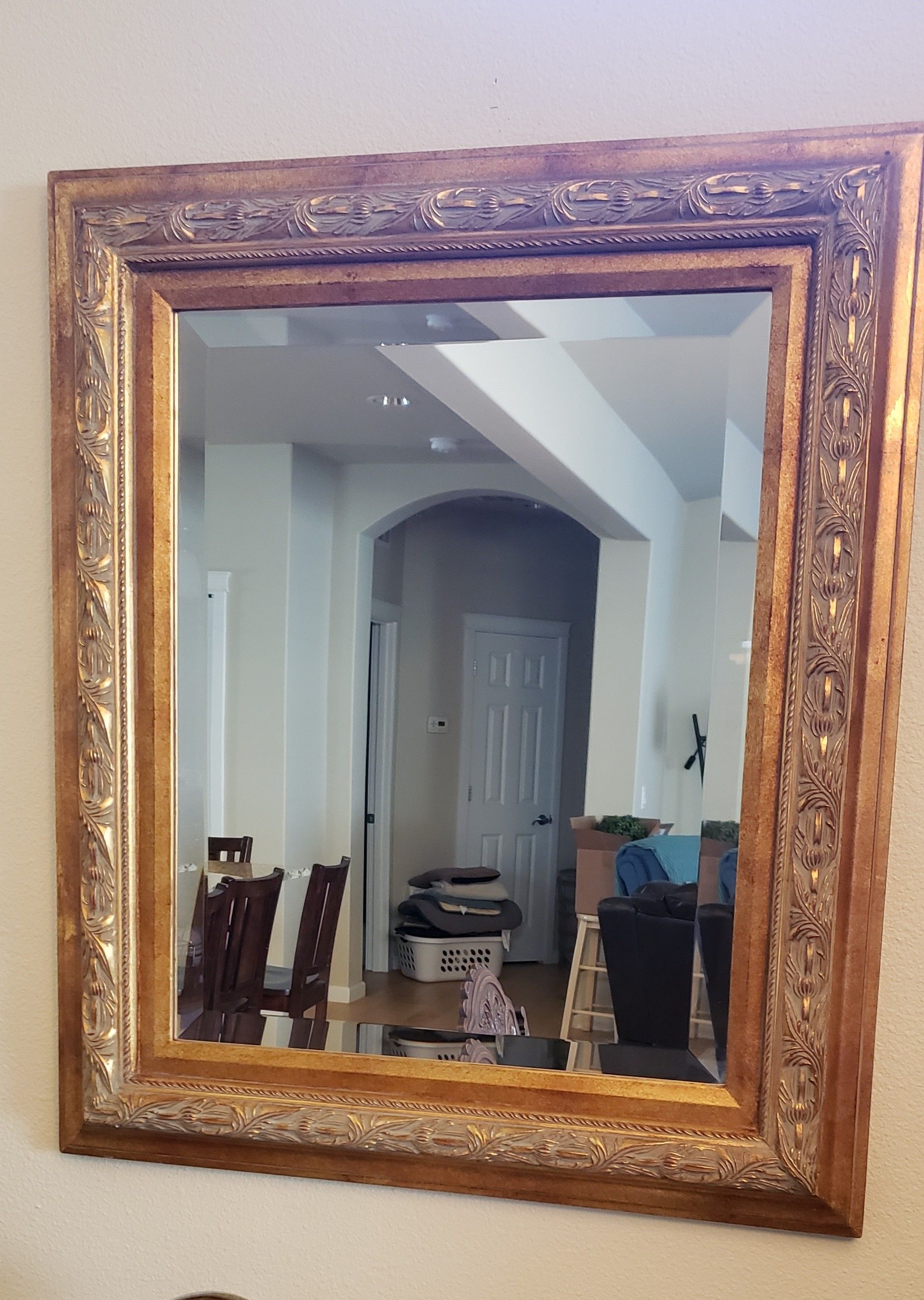 Wood Mirror