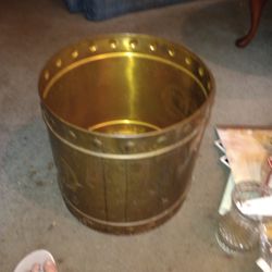 Extra Large Brass Planter