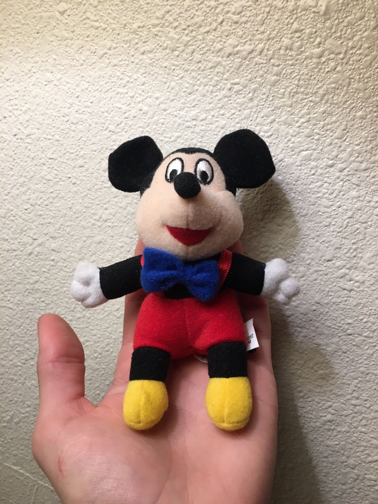 vintage Mickey Mouse plush toy