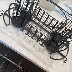 Napkins And Silverware Holder 