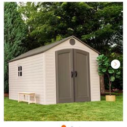 8 ft. x 12.5 ft. Resin Outdoor Storage Shed
