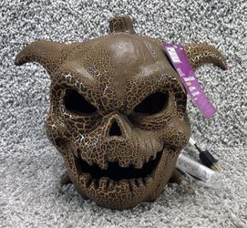 Gemmy Molten Jack O Lantern Pumpkin Halloween Blow Mold Red LED New Tags
