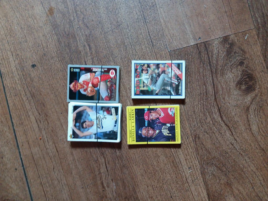 UPPER DECK/ FLEER 90'S BASEBALL CARDS 