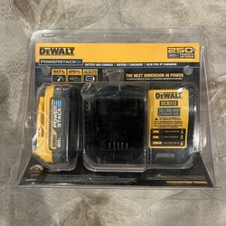 DEWALT POWER STACK BATTERY AND CHARGER