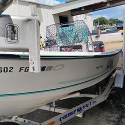 1978 Aquasport 17.5  90hp  4 Stroke Mercury