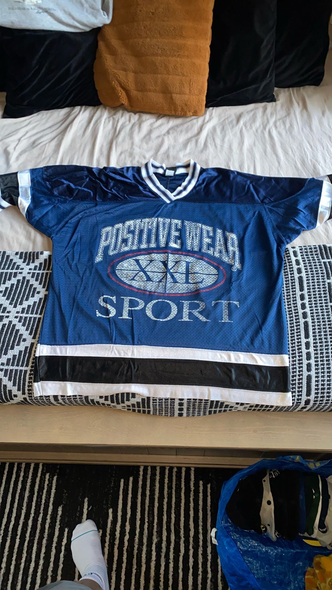 POSITIVE WEAR SPORT VINTAGE FOOTBALL JERSEY MENS