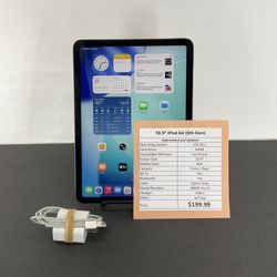 10.9” Apple iPad Air 5th Gen Tablet - 64GB