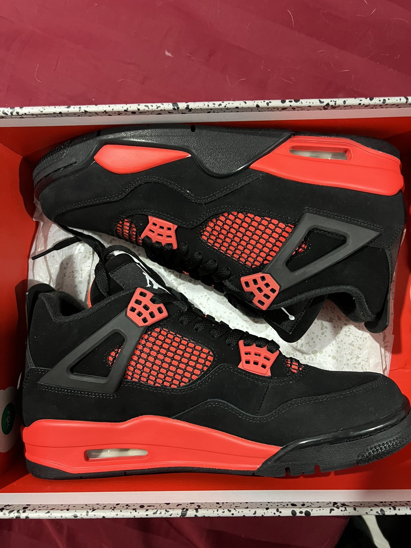 Jordan 4 Red Thunder Size 9,All Products : American Fashion Style Bags On Sale