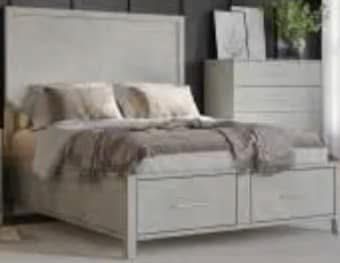 Brand New in the box Queen Size Bed with 2 storage drawers Must Pick Up No Holds Unless Paid In Full