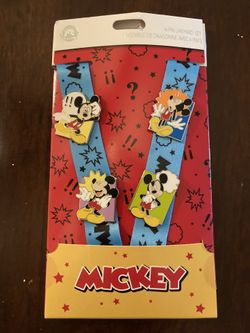 Disney Mickey Lanyard Set