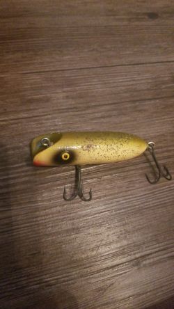 Vintage wooden fishing lures collectible
