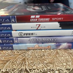 PS4 Games Lot$30