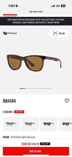 Rayban Polarized Sunglasses 