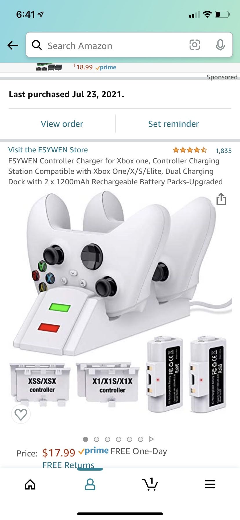 Controller Charger for Xbox one, Controller Charging Station Compatible with Xbox One/X/S/Elite