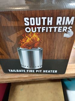 Tailgate fire pit brand new