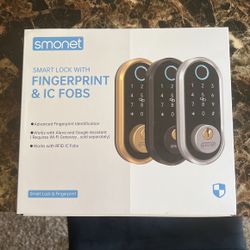 Smart Lock With Fingerprint  Ic Fobs 