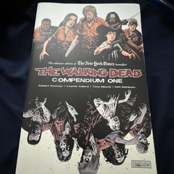 The walking dead compendium one comic book 
