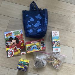 Mickey Mouse  Puzzle, Disney Bag 