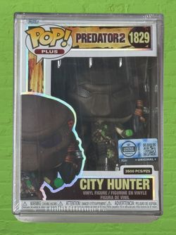 Funko Pop! PLUS Predator 2 City Hunter #1829 LE 3500 Exclusive