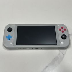 Nintendo Switch Lite Pokemon Edition Zacian and Zamazenta 