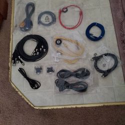 Variety Of Cables/ 3 Keyboards