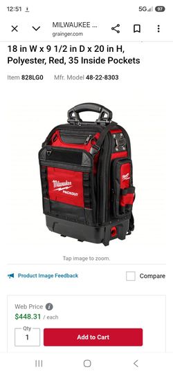 Milwakie back pack