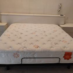 Pranasleep Hybrid King Mattress & Adjustable Platform