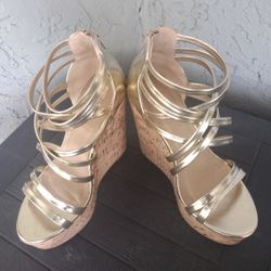 Gold Sandals 