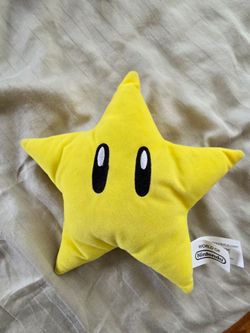 Super mario plush star with sound