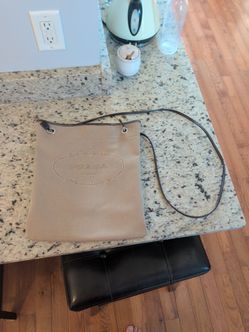 Prada Milano Canvas Crossbody Bag