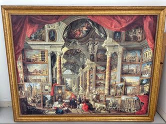 Giovanni Paolo “Views of Modern Rome” Framed Art