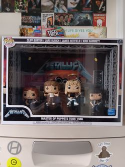 Master Of Puppets Tour 1986 Funko