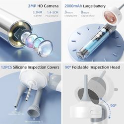 NEW SEALED Q10 Digital health Checks Camera & Built-in Screen