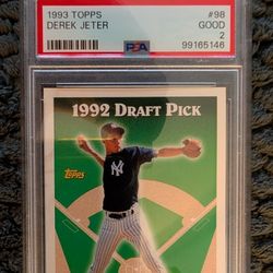 1993 Derek Jeter #98..PSA 2