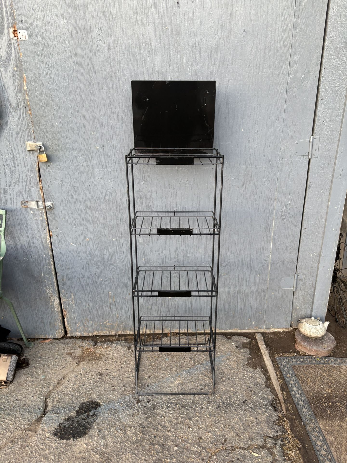 Tall Metal Rack