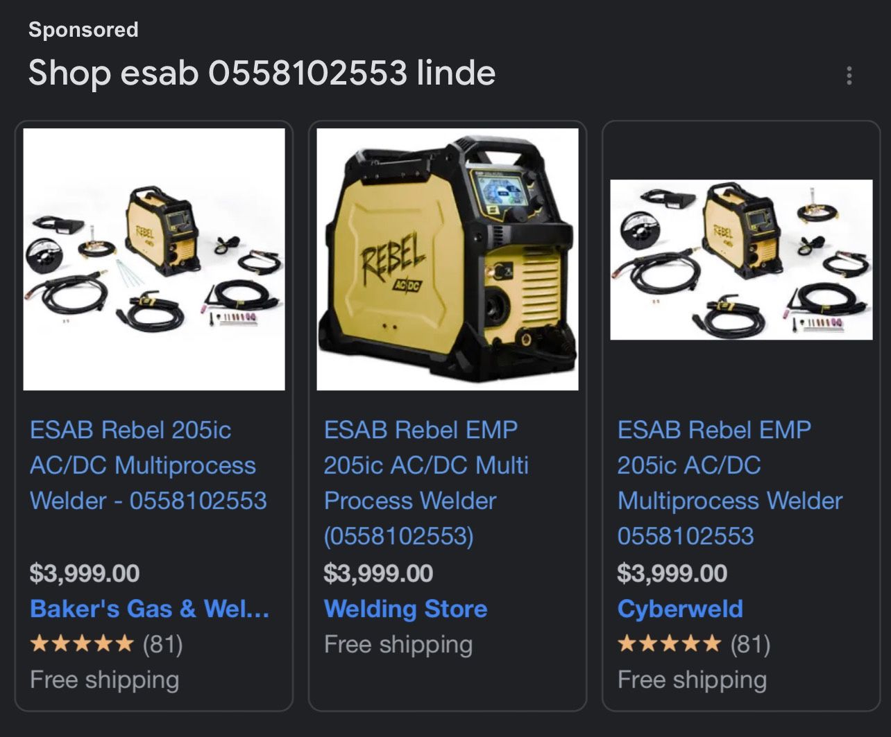 New In Box Welder